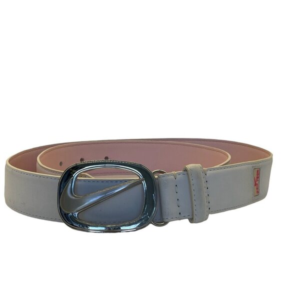 Nike Reversible Golf Belt – White/Pink – Size Medium - Picture 2 of 11